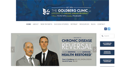 Desktop Screenshot of goldbergclinic.com